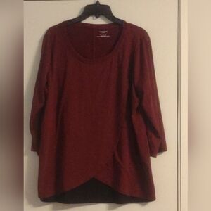 Motherhood Intimates two tone maternity blouse size XL